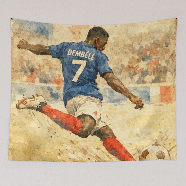 Item preview, Ousmane Dembélé designed and sold by Sarcastic designs.