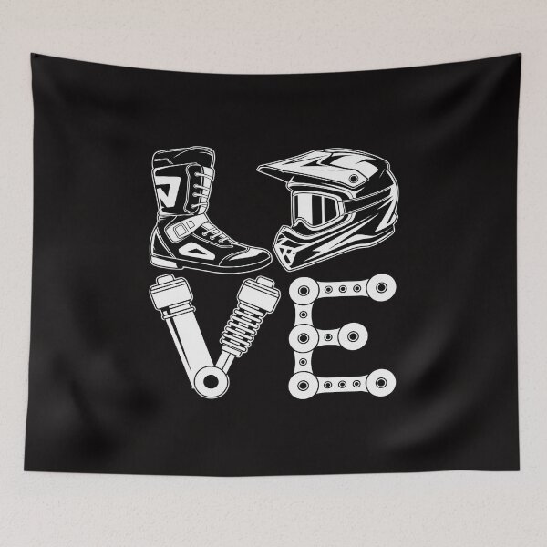 Item preview, Dirt Bike LOVE Motocross MX Enduro Biker Gift designed and sold by BotboutiquePre.