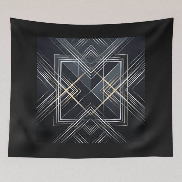 Item preview, Veltrix Lines: Geometric Minimalist Abstract Artwork designed and sold by Noireclave.