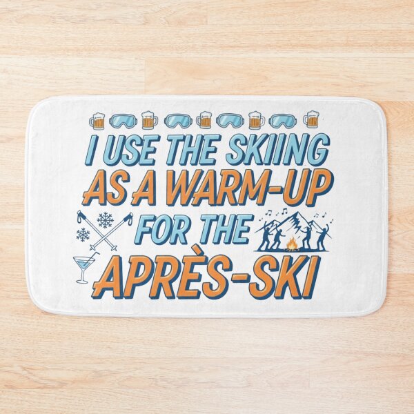 Item preview, Skiing and Partying - Après-ski Lover designed and sold by Lia Vina.