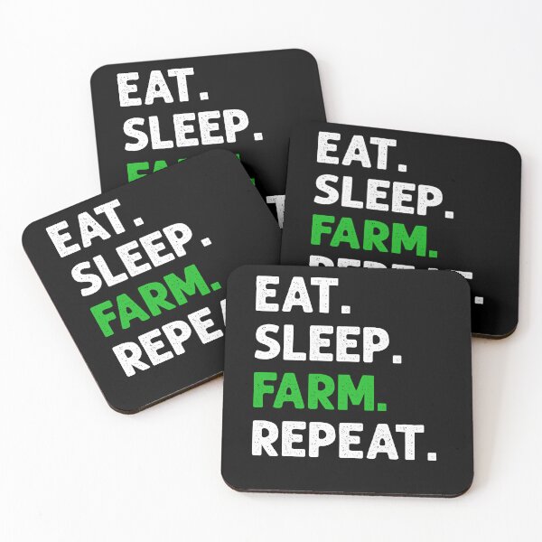 Item preview, Eat Sleep Farm Repeat Farming Farmer designed and sold by JRRTs.