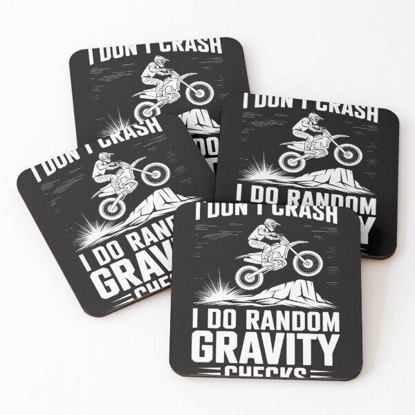 Item preview, Dirt Bike Don't Crash Do Random Gravity Checks Motocross designed and sold by BotboutiquePre.
