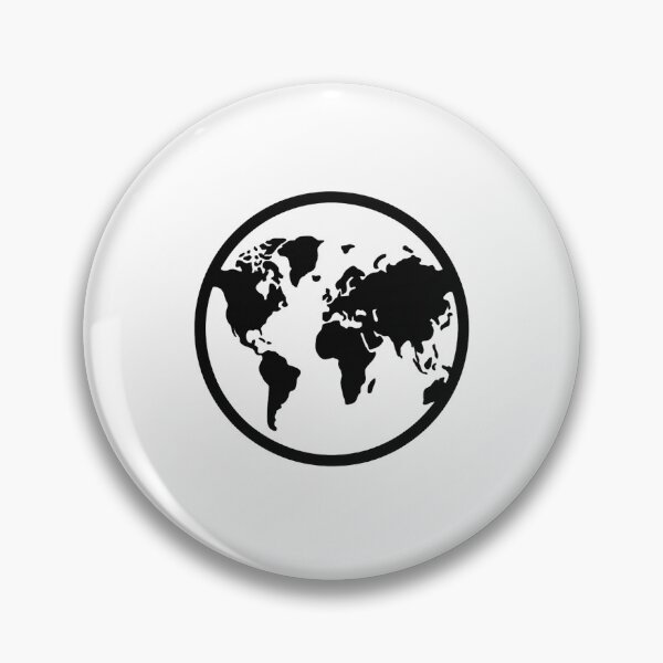 Item preview, World Continent Circle Emblem designed and sold by Le Grand Requin.