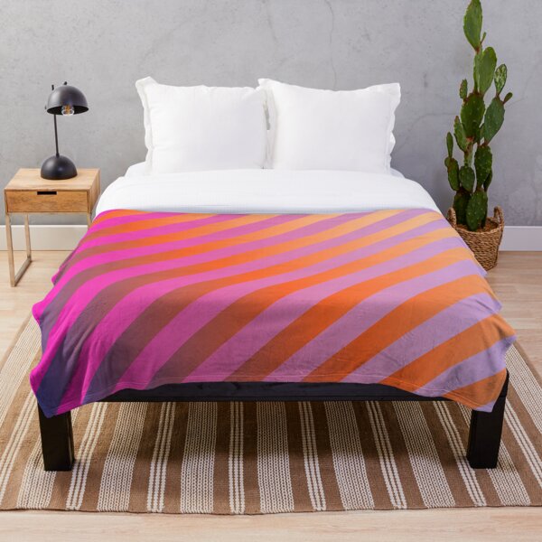 Item preview, Abstract striped pattern, pink and orange designed and sold by Spectral2.