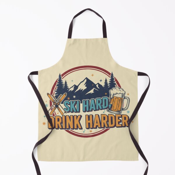 Item preview, Ski Hard, Drink Harder Apres Ski designed and sold by Lia Vina.
