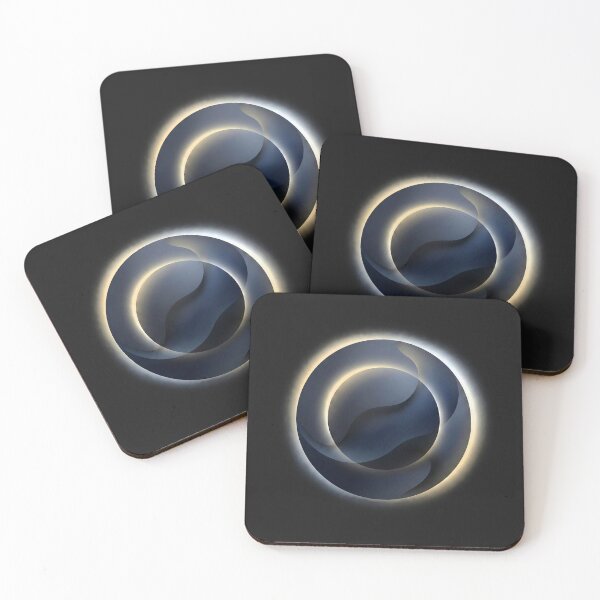Item preview, Noireclipse: Moody Dark Abstract Circle Digital Art designed and sold by Noireclave.