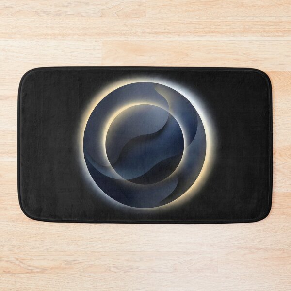 Item preview, Noireclipse: Moody Dark Abstract Circle Digital Art designed and sold by Noireclave.
