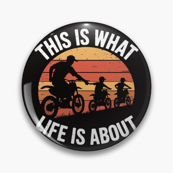 Item preview, Dirt Bike Dad Motocross Motorcycle FMX Biker Father and Kids designed and sold by silladive.