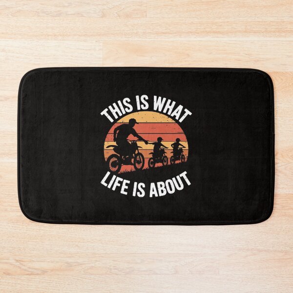 Item preview, Dirt Bike Dad Motocross Motorcycle FMX Biker Father and Kids designed and sold by silladive.
