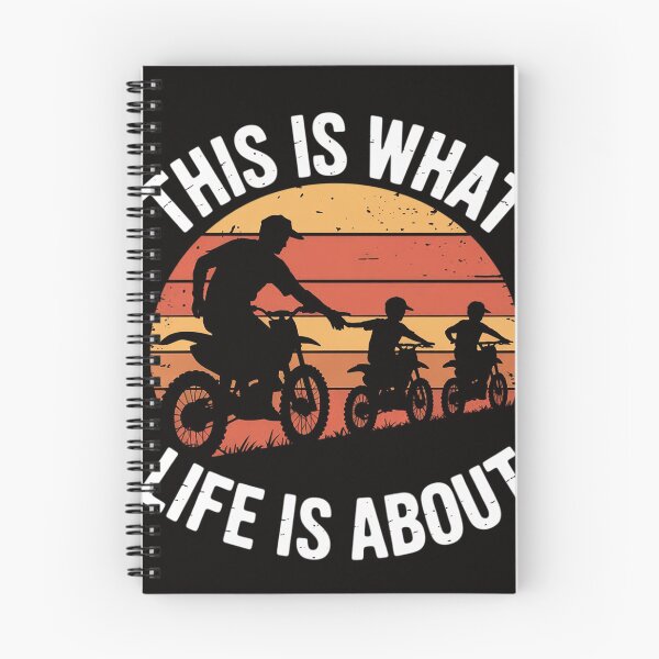 Item preview, Dirt Bike Dad Motocross Motorcycle FMX Biker Father and Kids designed and sold by silladive.