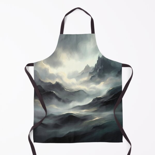 Item preview, Elarq Mist: Surreal Misty Landscape Digital Art designed and sold by Noireclave.
