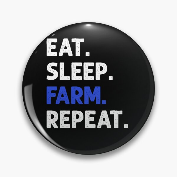 Item preview, Eat Sleep Farm Repeat Farming Farmer designed and sold by JRRTs.