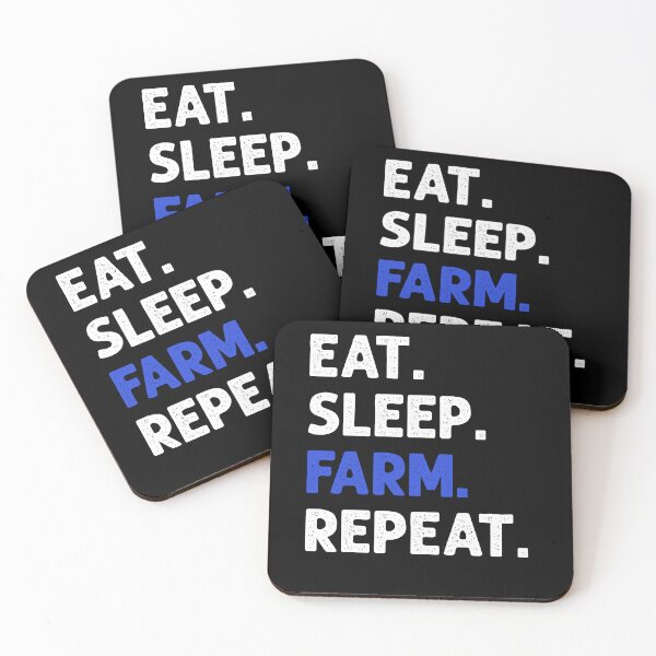 Item preview, Eat Sleep Farm Repeat Farming Farmer designed and sold by JRRTs.
