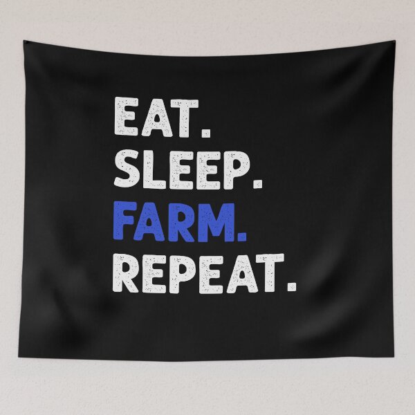 Item preview, Eat Sleep Farm Repeat Farming Farmer designed and sold by JRRTs.