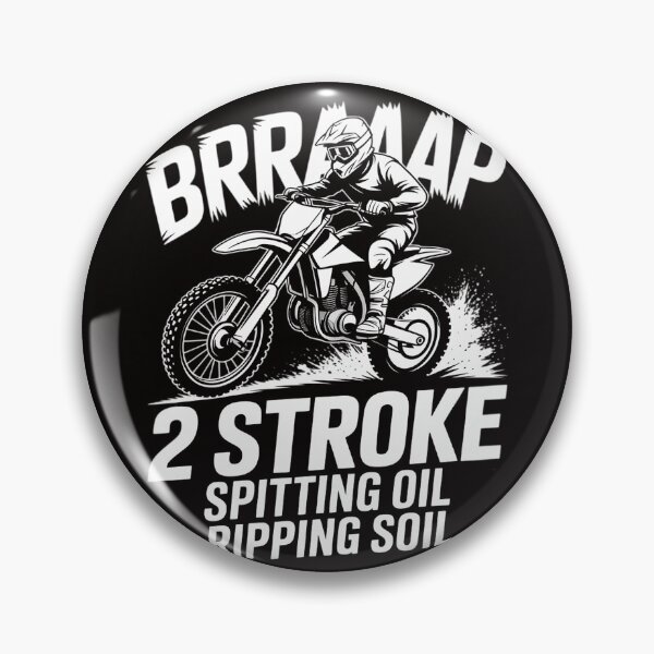 Item preview, Dirt Bike 2 Stroke Spitting Oil Motocross designed and sold by silladive.