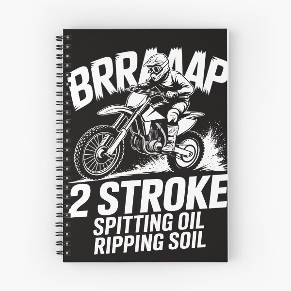 Item preview, Dirt Bike 2 Stroke Spitting Oil Motocross designed and sold by silladive.