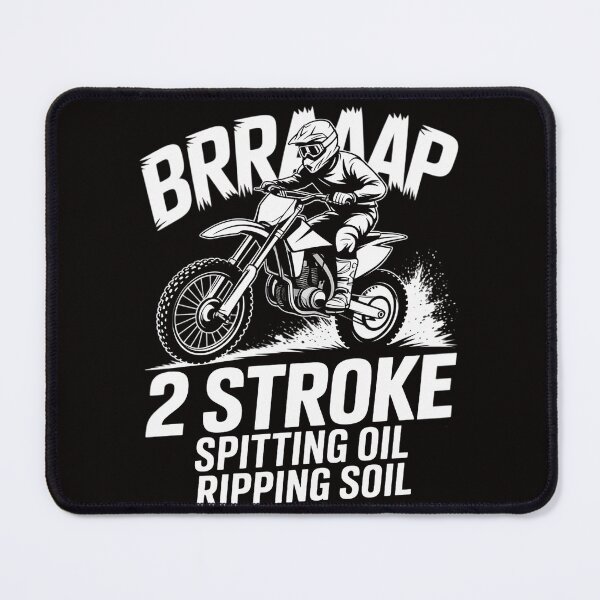 Item preview, Dirt Bike 2 Stroke Spitting Oil Motocross designed and sold by silladive.