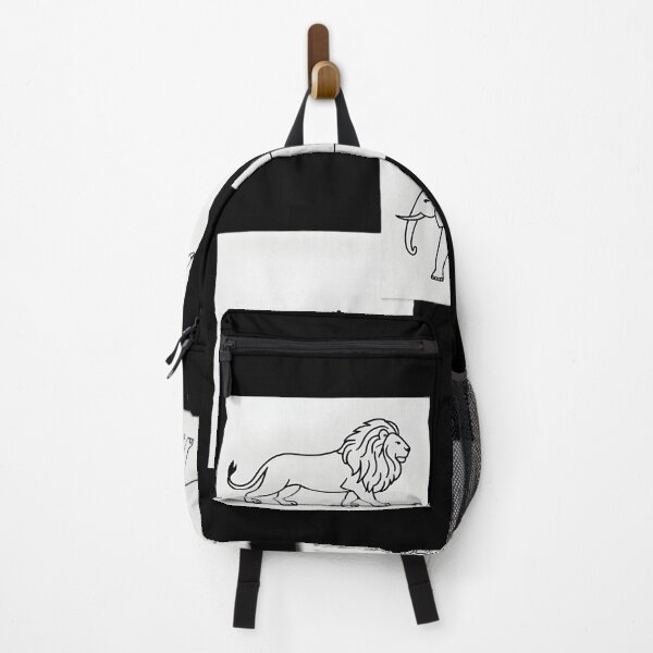 Item preview, Minimalist African Safari Animals Line Art Set designed and sold by OFlasif.