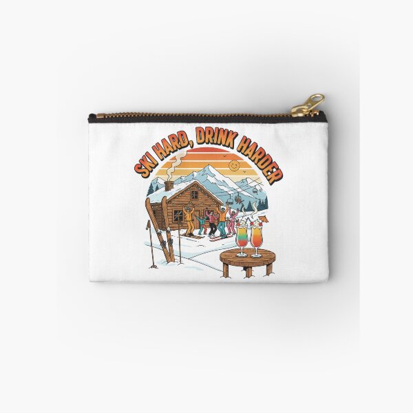Item preview, Ski Hard, Drink Harder Apres Ski Sentence designed and sold by Lia Vina.