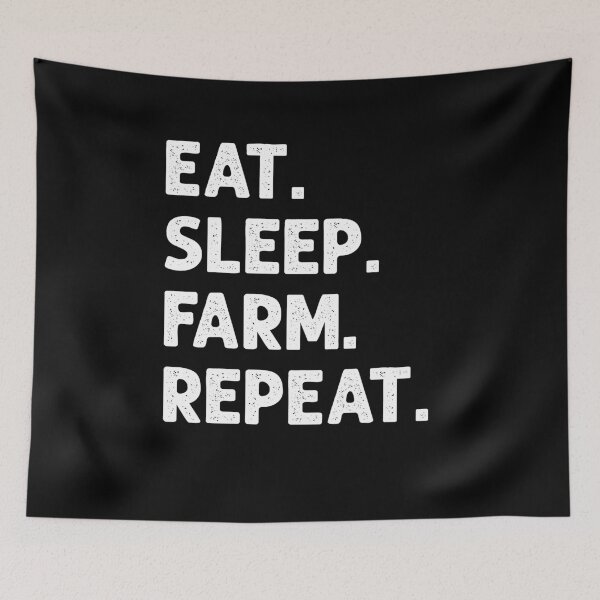 Item preview, Eat Sleep Farm Repeat Farming Farmer designed and sold by JRRTs.