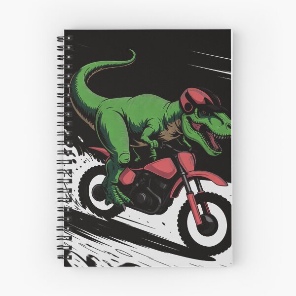 Item preview, Dirt Bike & Motocross Motorcycle For Boys, Dinosaur Riding designed and sold by silladive.