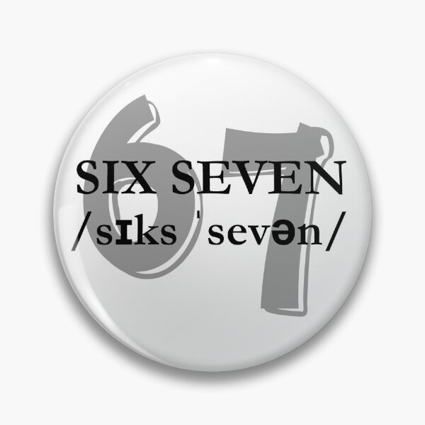 Item preview, SIX & SEVEN – Number Layers designed and sold by ForcePrint.