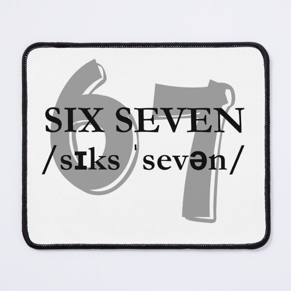 Item preview, SIX & SEVEN – Number Layers designed and sold by ForcePrint.