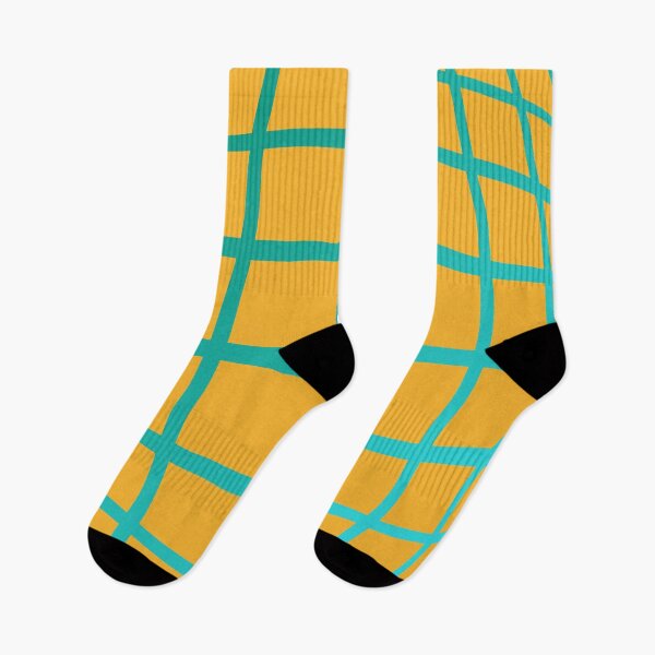 Aperçu de l'œuvre Grille de sphères géométriques turquoise et jaune – Motif 3D moderne créée et vendue par Spectral2.