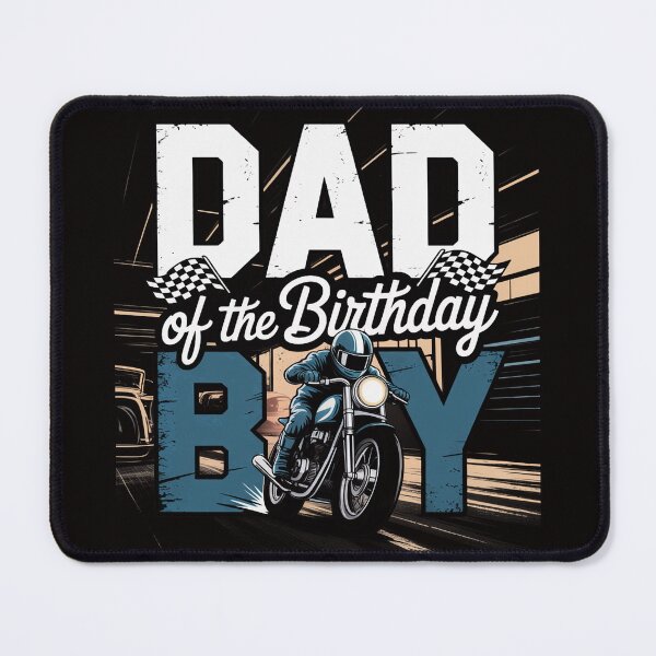 Item preview, Dad of the Birthday Boy Dirt Bike B-day motocross Party designed and sold by silladive.