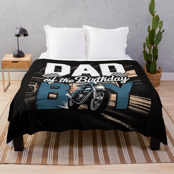 Item preview, Dad of the Birthday Boy Dirt Bike B-day motocross Party designed and sold by silladive.