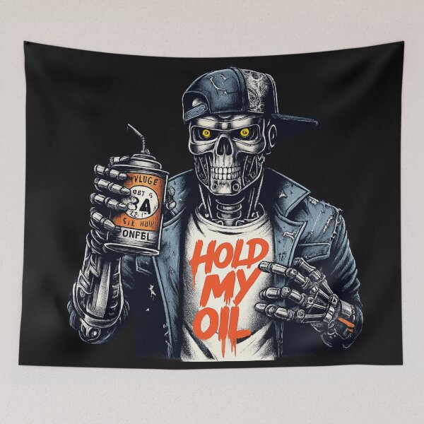 Item preview, Hold My Oil designed and sold by DeadThingsShop.