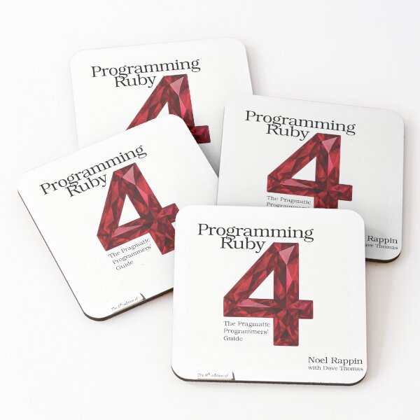 Item preview, Programming Ruby 4 - the 6th Pickaxe designed and sold by PragProg.