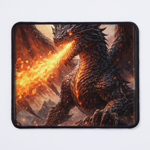 Item preview, The Warching Dragon - Fiery Eye of a Mythical Beast designed and sold by CzipipitoStudio.