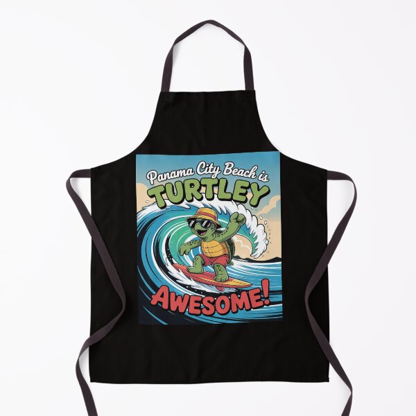 Item preview, Cute Panama City Beach Kid's Turtle on Surfboard designed and sold by silladive.