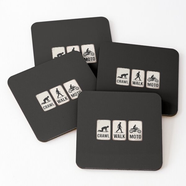 Artikelvorschau, Crawl Walk Moto Motocross Dirt Bike Track Racing Geschenk entworfen und verkauft von silladive.