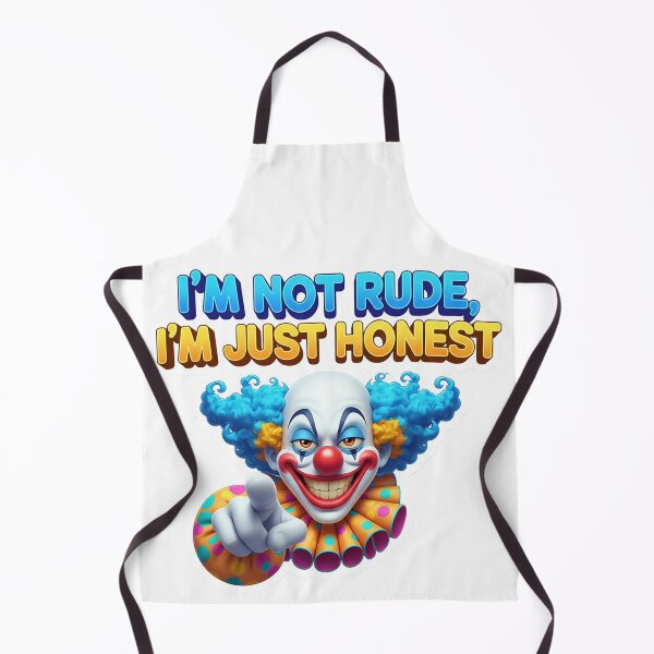 Item preview, Smirking Honest Clown Sassy Sticker Design designed and sold by newvisionart191.