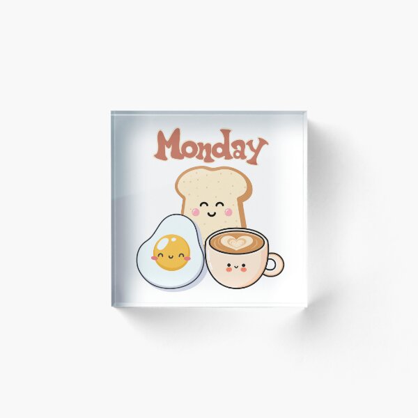 Item preview, Cute Monday Morning Breakfast designed and sold by RanoStore.