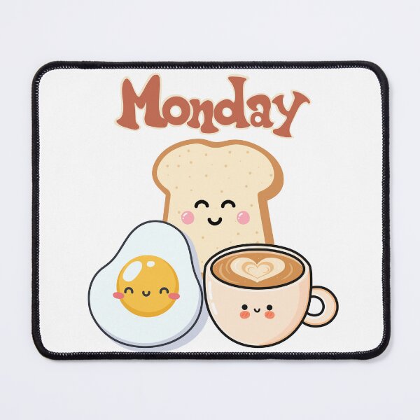 Item preview, Cute Monday Morning Breakfast designed and sold by RanoStore.