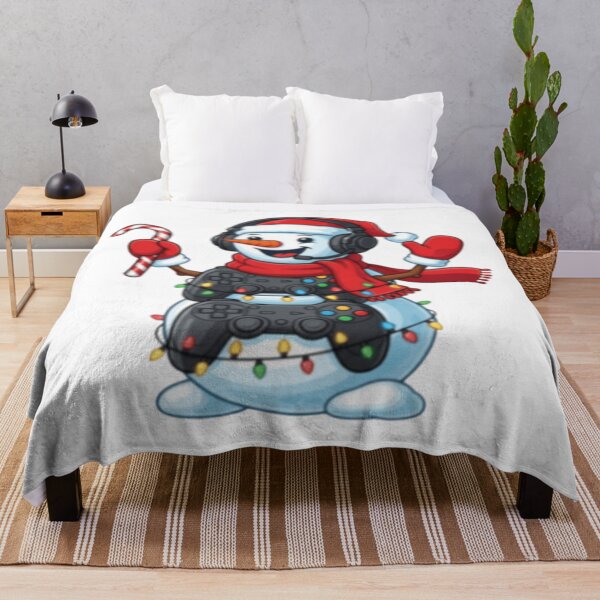 Item preview, Christmas gaming snowman designed and sold by szydelkowanika.