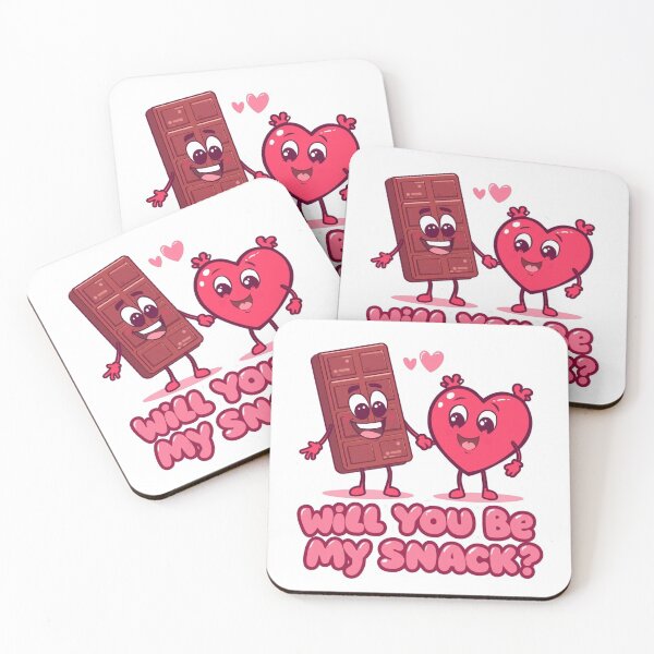 Item preview, Will You Be My Snack – Funny Valentine Food Design designed and sold by VandJStore.
