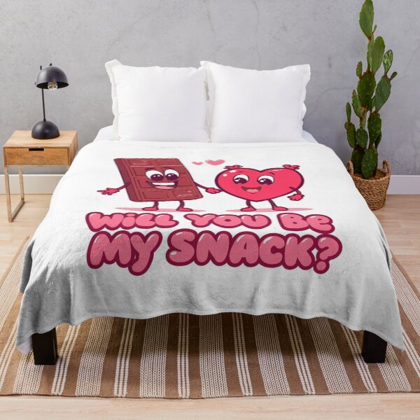 Item preview, Will You Be My Snack – Funny Valentine Food Design designed and sold by VandJStore.