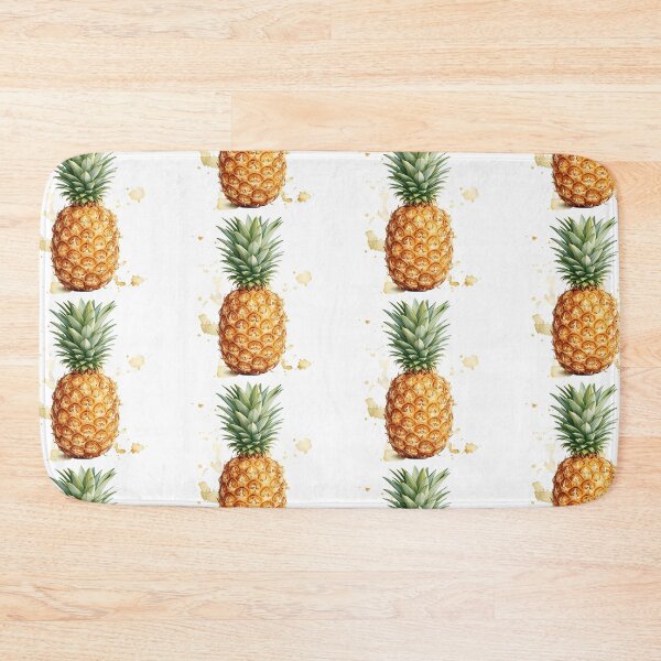 Artikelvorschau, Ananas-Illustration, Kunstwerk über tropische Früchte entworfen und verkauft von Moodune.