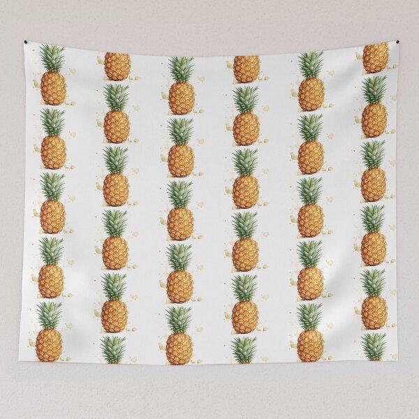 Item preview, Pineapple Illustration, Tropical Fruit Artwork designed and sold by Moodune.