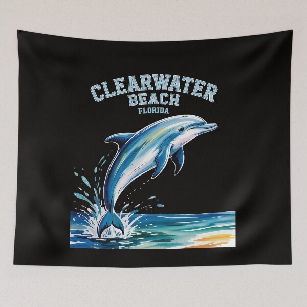 Item preview, Clearwater Beach Florida Dolphin Scuba Diving Snorkeling designed and sold by silladive.