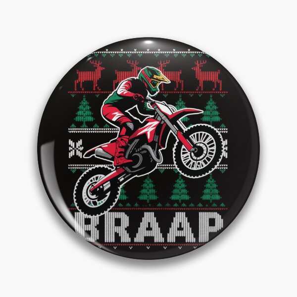 Item preview, Christmas Motorcycle Motocross Braap Dirt Bike designed and sold by silladive.