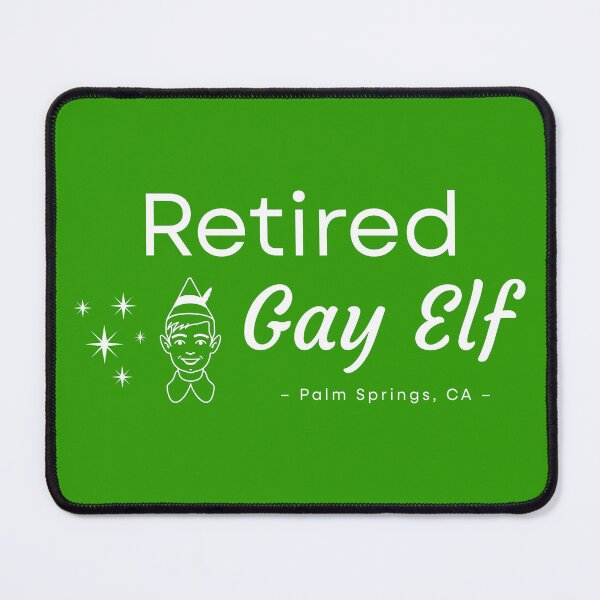 Item preview, Retired Gay Elf – Palm Springs, CA – designed and sold by Ethylina Canne.