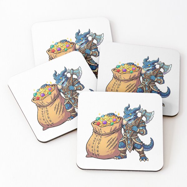 Item preview, Dragonborn Barbarian: Dice Hoard designed and sold by SkinnyFlatWhite.