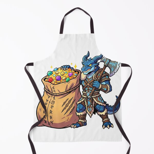 Item preview, Dragonborn Barbarian: Dice Hoard designed and sold by SkinnyFlatWhite.
