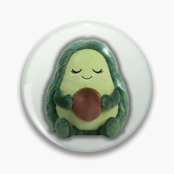 Item preview, Avochill Zen Avocado - Chill Meditating Kawaii Plushmoji designed and sold by Velvet Studio | Sailguga.