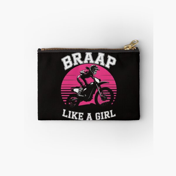 Item preview, Braap Motorcycle Girl Motocross Dirt Bike designed and sold by silladive.